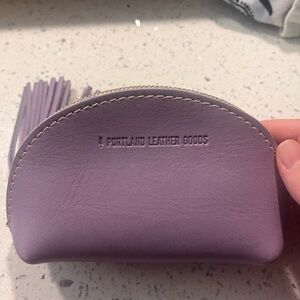 Portland leather coin purse